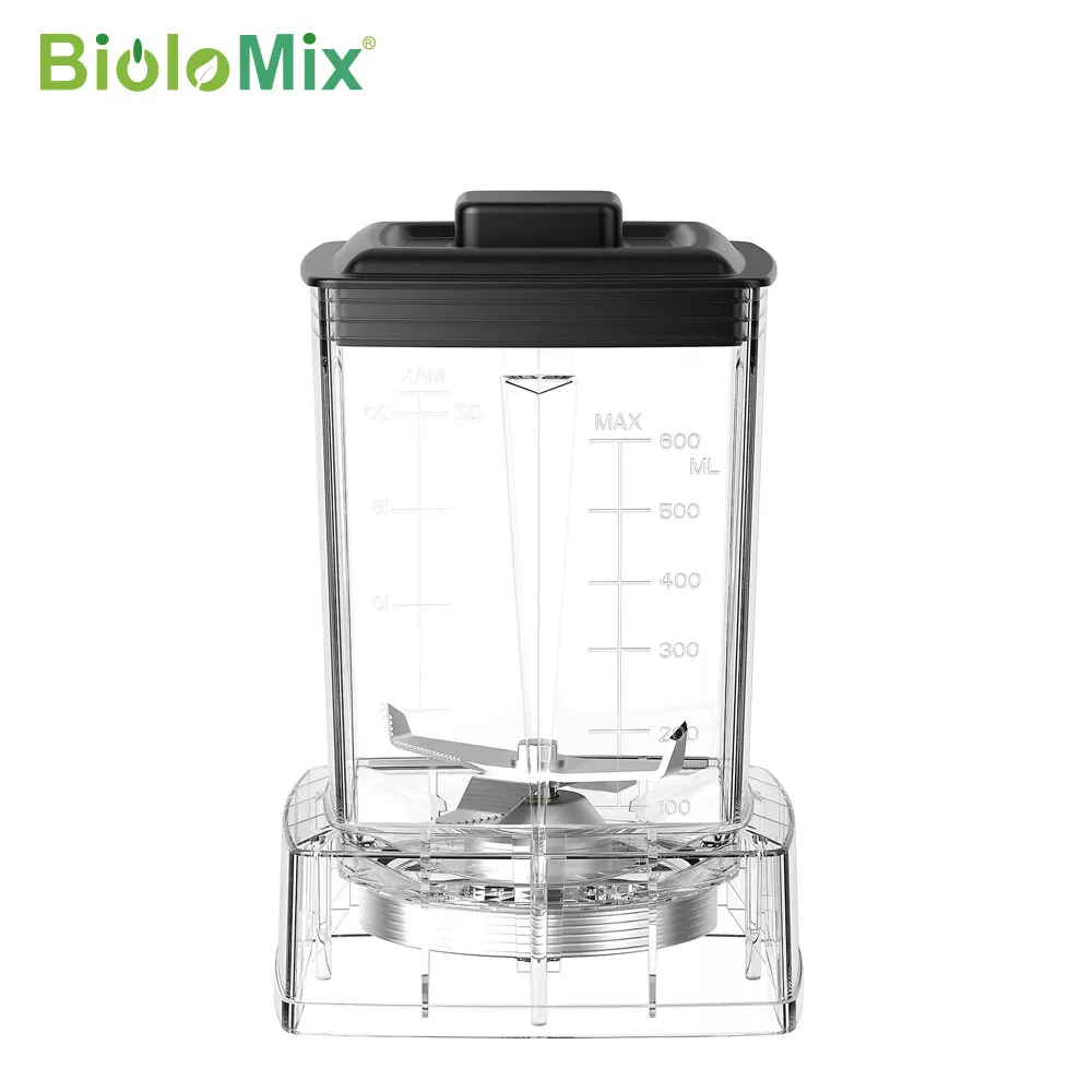 20온스 600ml 건조 곡물 분쇄 용기 주전자 용기 건조 분쇄기 블레이드 조립