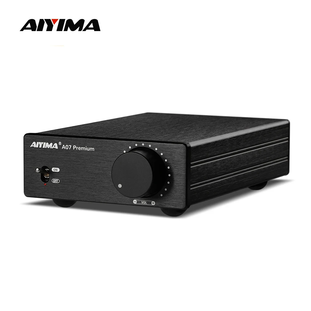 AIYIMA A07 Premium TPA3255 Power Amplifier 300Wx2 Class D Stereo 2.0 Digital Audio Amp HiFi Sound Amplifiers Home Speaker
