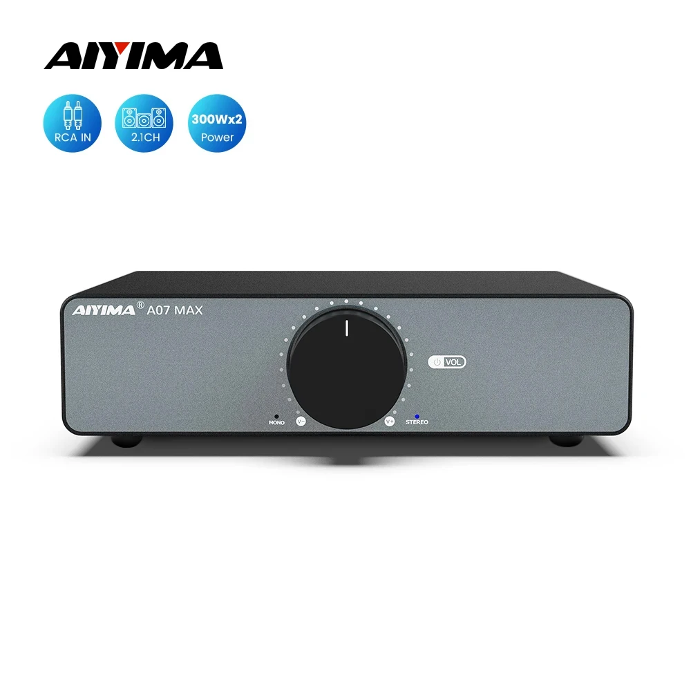 AIYIMA TPA3255 오디오 증폭기 Bluetooth 증폭 A07 A07 PRO A07 MAX A08 PRO 사운드 Amplificador 2.0 스테레오 홈 파워 앰프 300Wx2