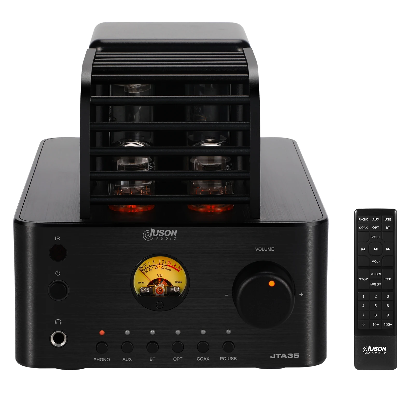 Juson Audio JTA35 Hifi 진공관 증폭기 원격 하이브리드 홈 밸브 수신기 포노 프리 앰프 USB DAC 헤드폰 서브 우퍼 출력