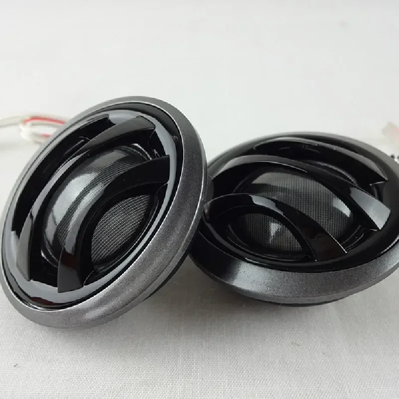 자동차 오디오 재장착 고품질 실크 필름 고주파 음질 트위터 커패시터가 포함된 2.5인치 트위터 스피커 키트