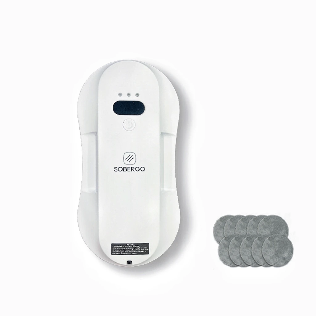 스마트 윈도우 로봇 청소기 3세대 6.2cm 울트라 슬림/5600PA 흡입/인터랙티브/한국어 어댑터 및 사용 설명서